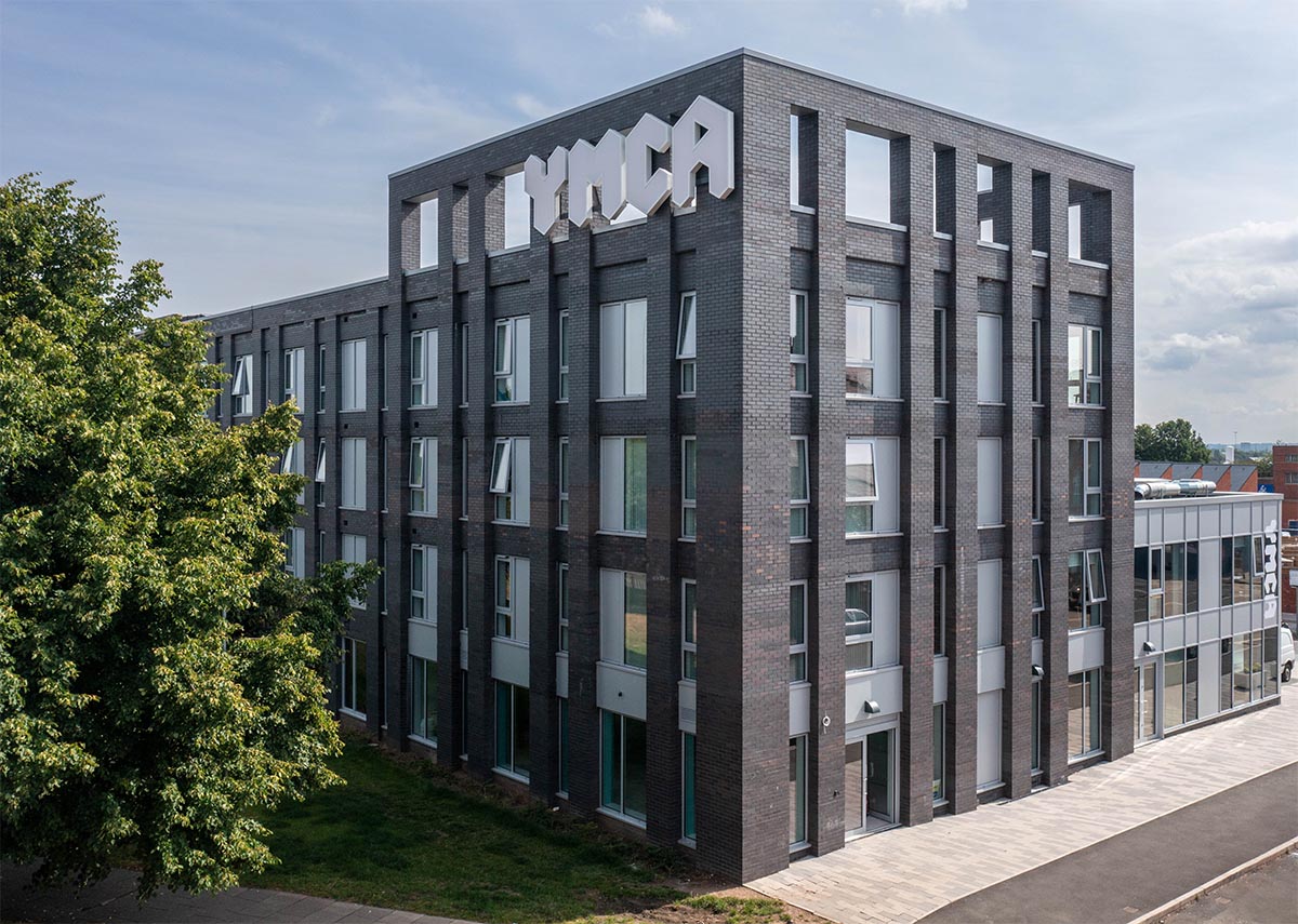 YMCA building in Wolverhampton by bnp architects